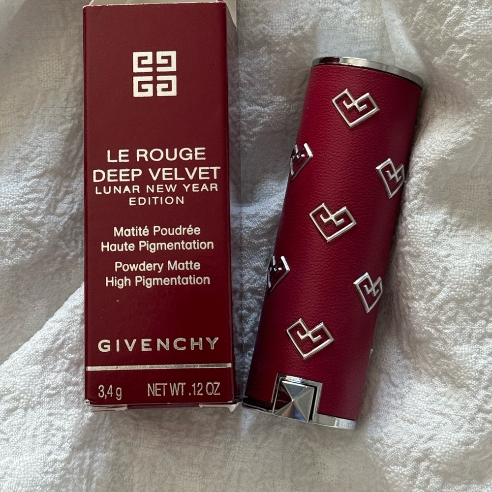 Givenchy- Le Rouge Deep Velvet Lipstick *Lunar New Year Edition* 37 Rouge Graine